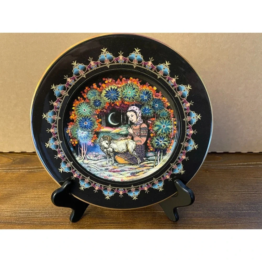 Set of 6 Heinrich Villeroy & Boch Russian Fairy Tale Collector Plates